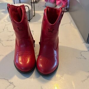 Red Cowboy Boots for Kids